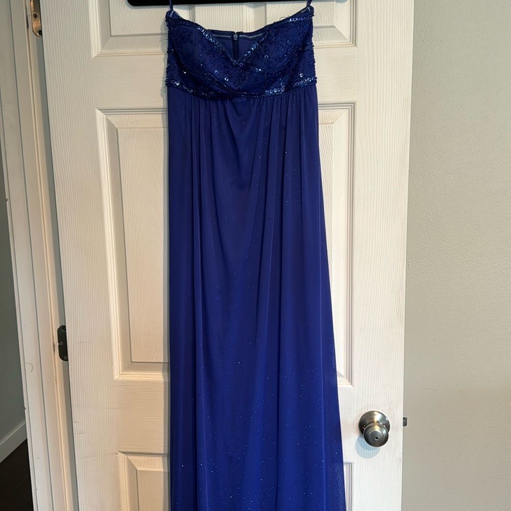 Cobalt Blue/Purple Prom Dress